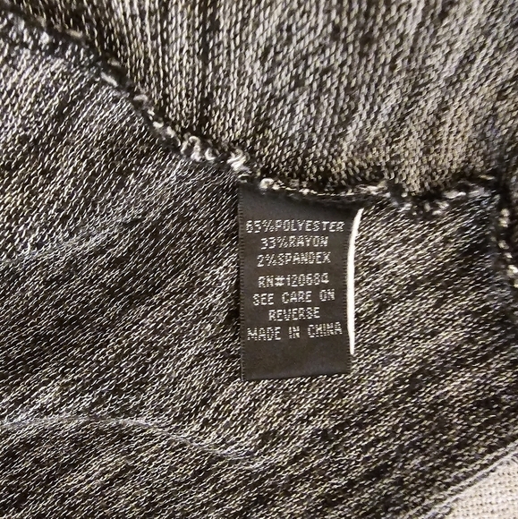 Torrid Size 0 Stretchy Space Dye Open Front Knit Cardigan - Picture 4 of 7